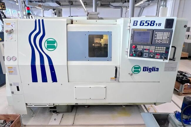 Wiederverkauf Drehbänken CNC BIGLIA B658YB gebraucht
